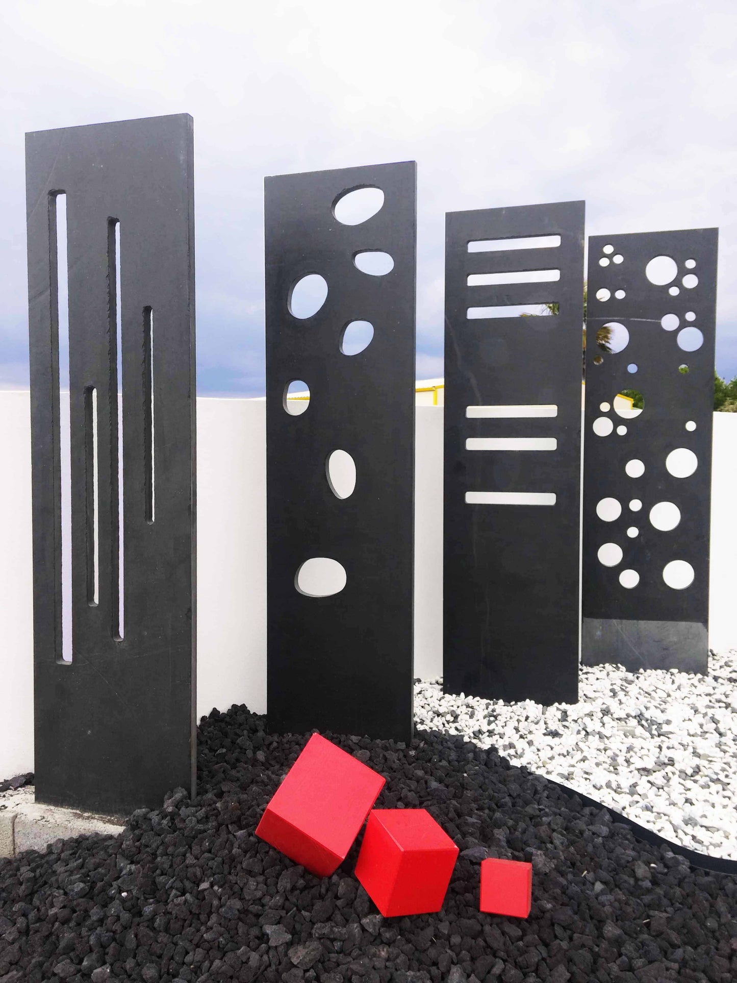 Totem en ardoise 120 cm