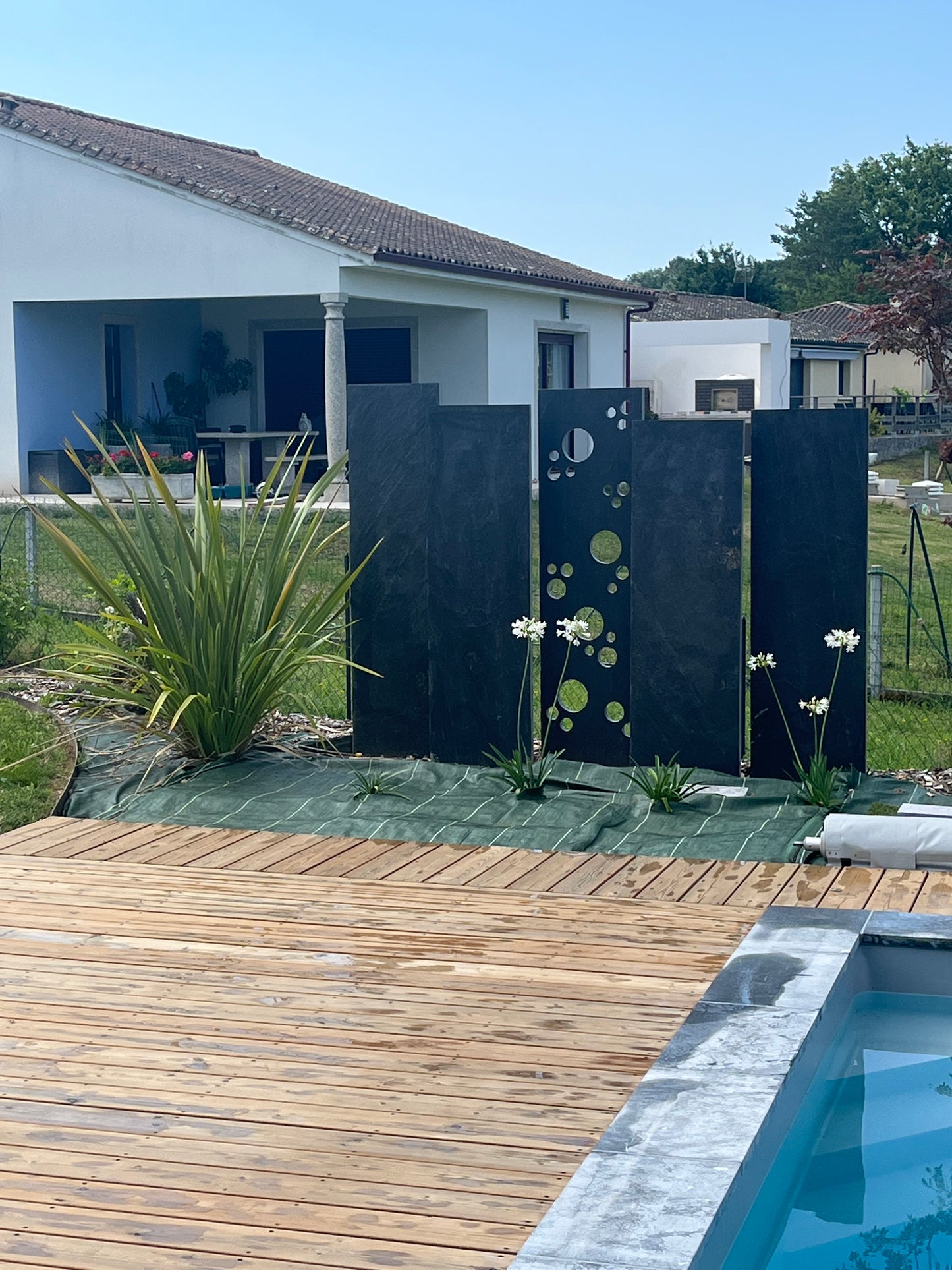 Totem en ardoise 120 cm